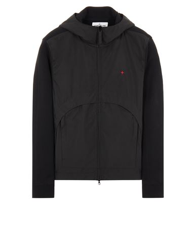 STONE ISLAND 5MAXA 2L GORE-TEX WITH PRIMALOFT® INSULATION TECHNOLOGY / SOFT COTTON DOUBLE FACE CONSTRUCTION - SI MARINA  Tricot Homme Noir EUR 1235