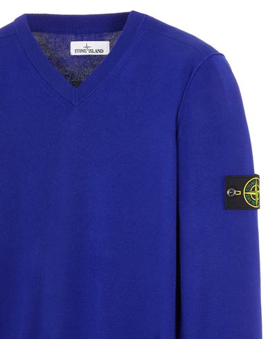 stone island royal blue sweatshirt