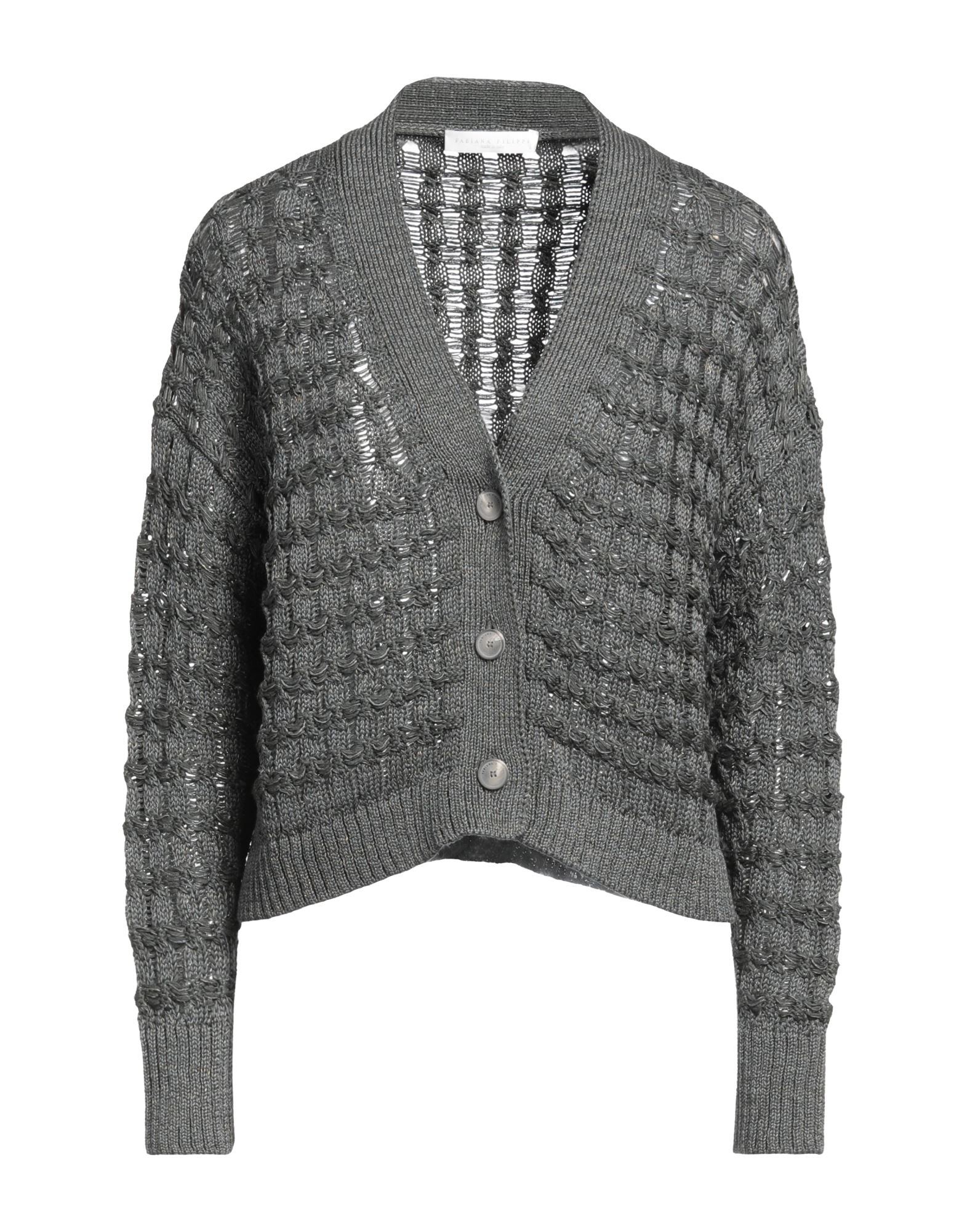 Fabiana Filippi Cardigans In Dark Green
