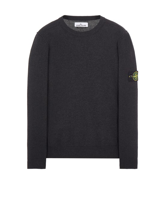  STONE ISLAND 540B2 SOFT COTTON
 Tricot Homme Anthracite