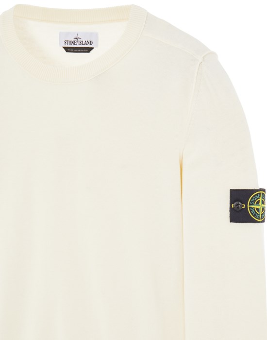 stone island badge sleeve sweatshirt