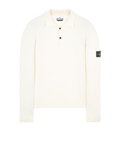 mens cream stone island jumper