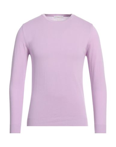 Daniele Fiesoli Man Sweater Light Purple Size S Cotton
