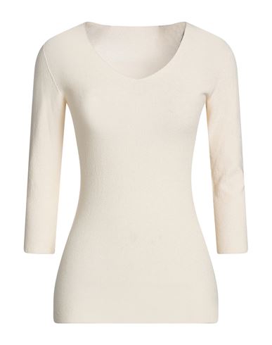 Shop Giorgio Armani Woman Sweater Beige Size 6 Viscose, Polyester