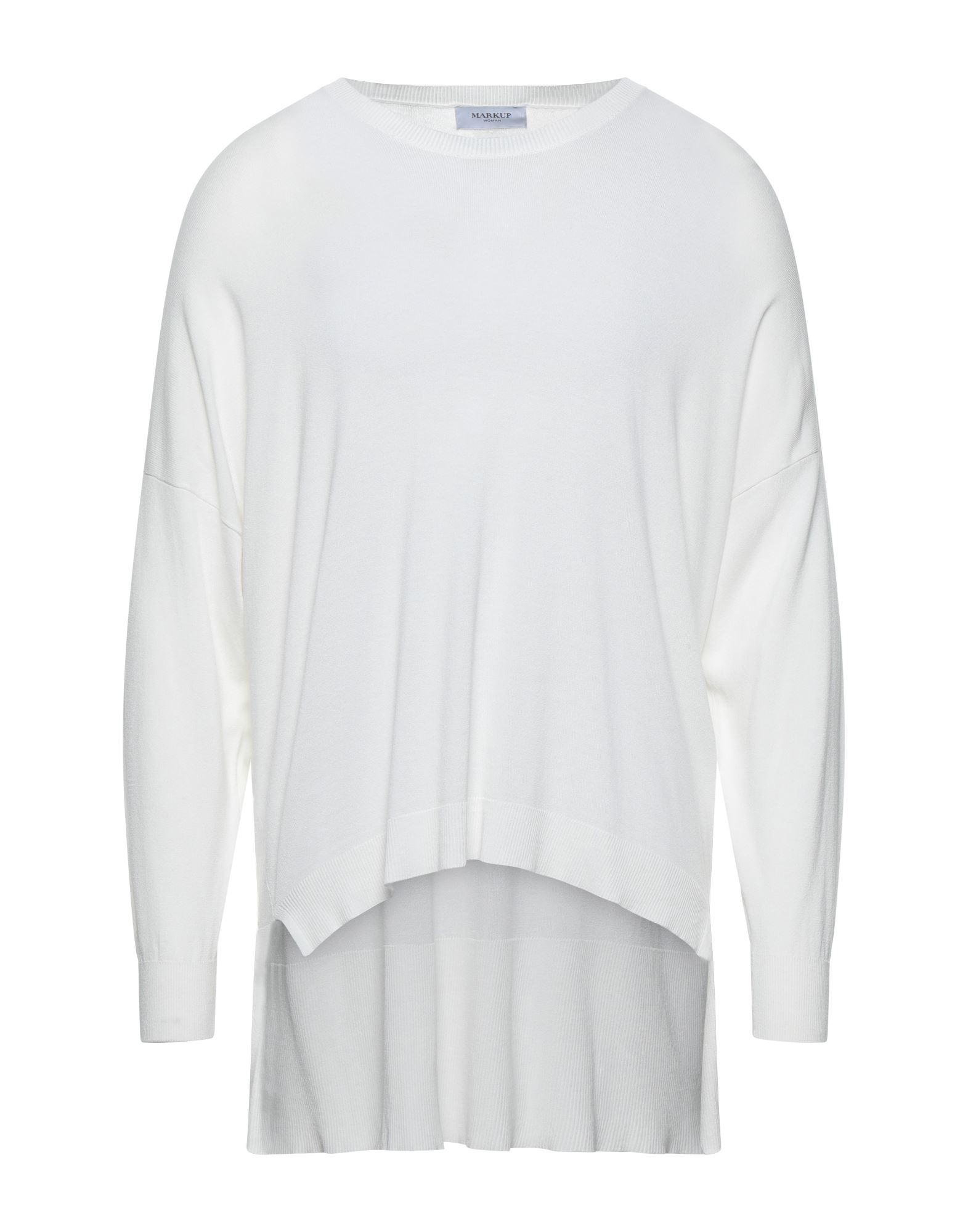 Markup Sweaters In White