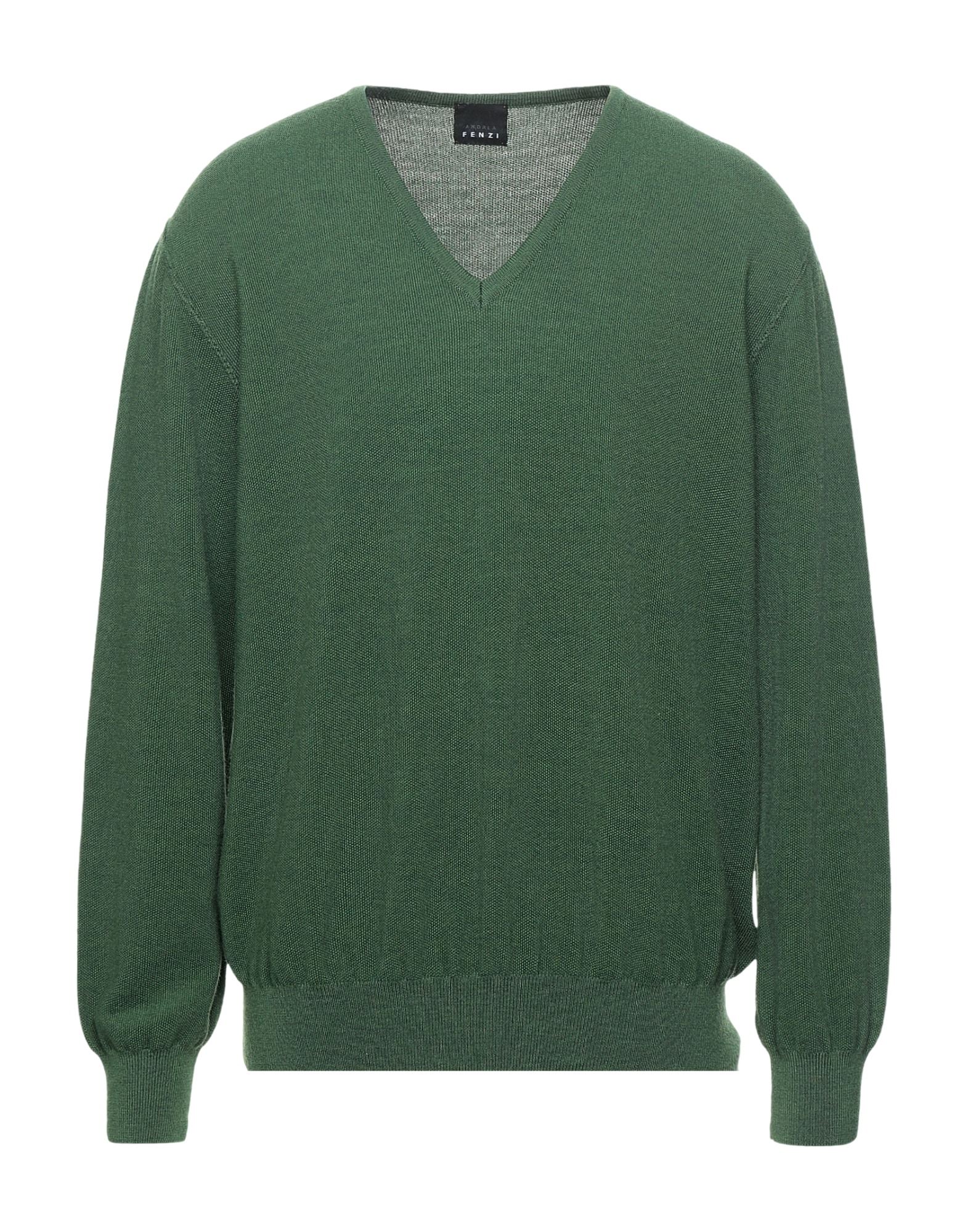 Andrea Fenzi Sweaters In Green