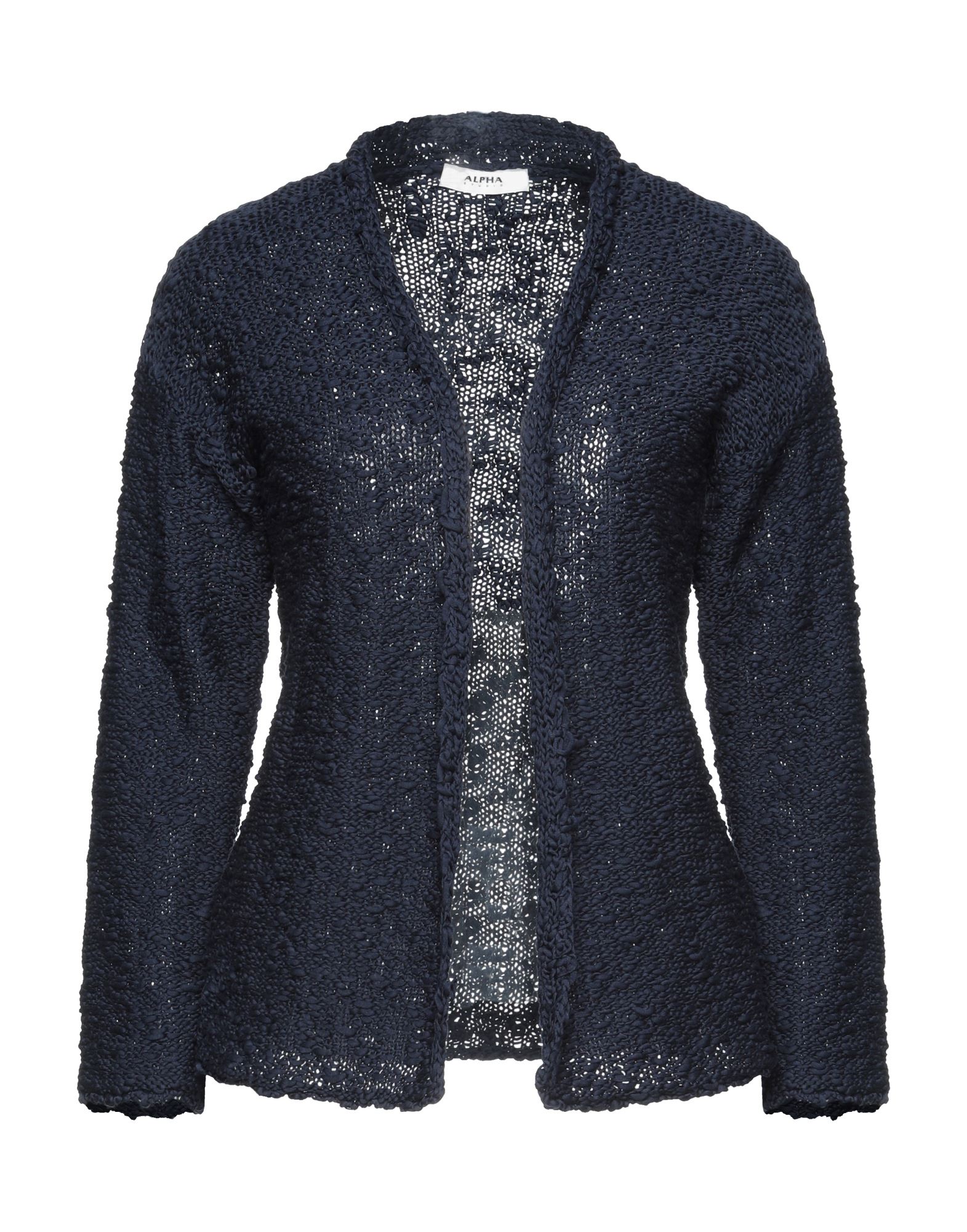Alpha Studio Cardigans In Blue
