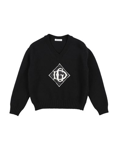 Dolce & Gabbana Babies'  Toddler Boy Sweater Black Size 4 Virgin Wool