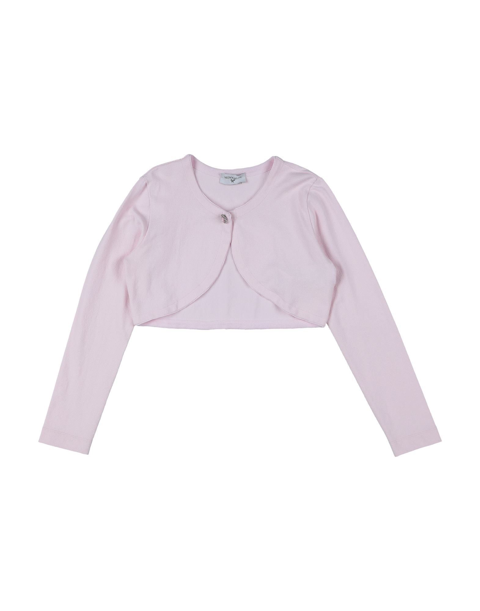 Monnalisa Kids' Wrap Cardigans In Light Pink