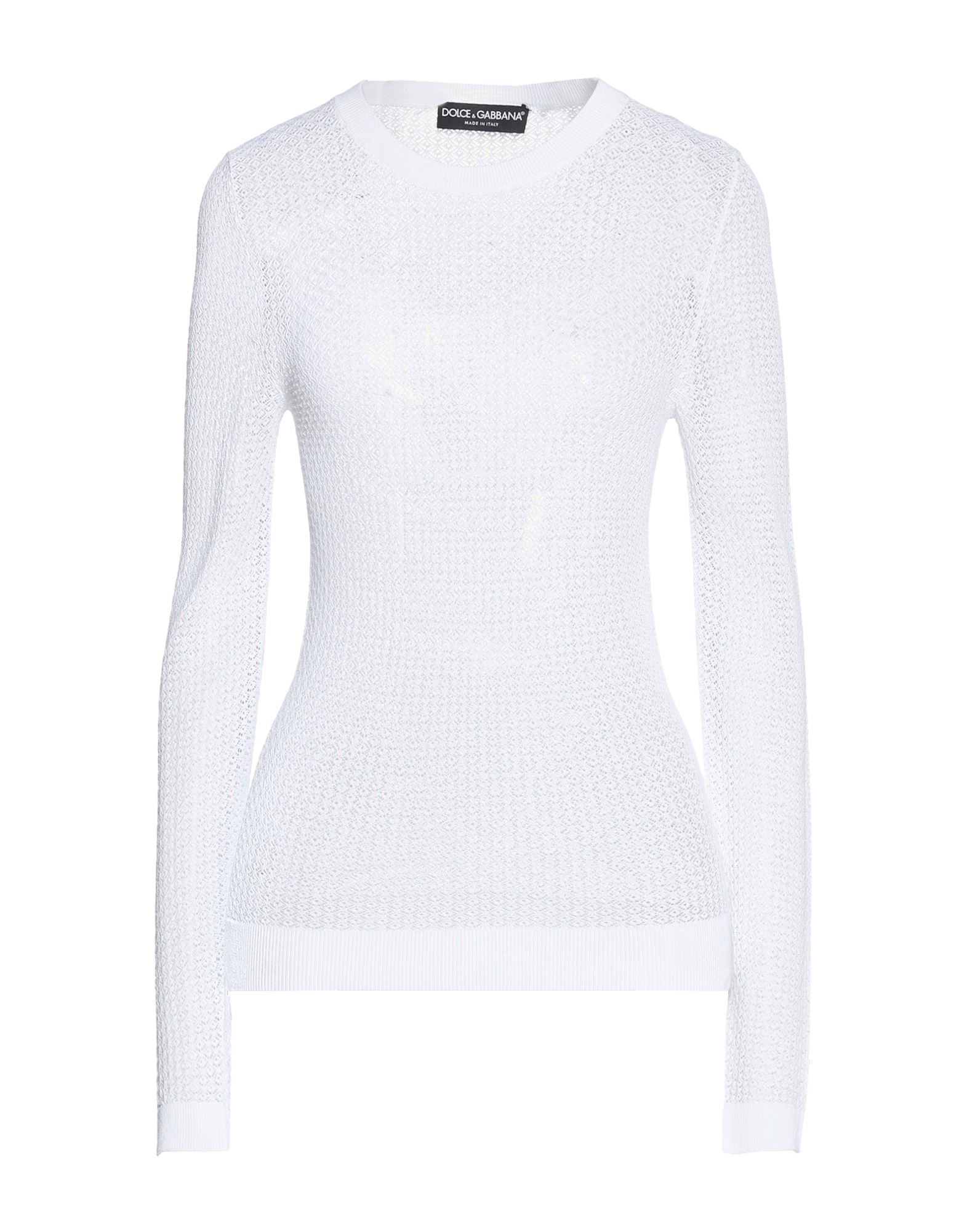 Dolce & Gabbana Sweaters In White