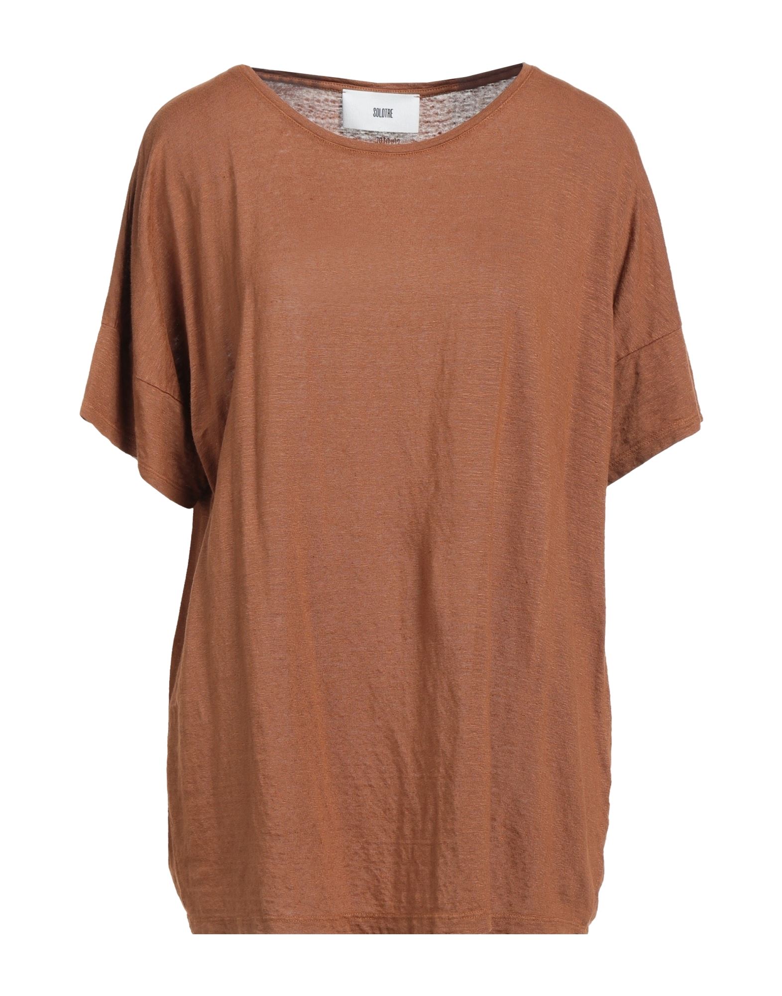 Solotre T-shirts In Brown