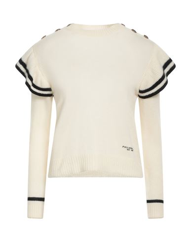 Shop Philosophy Di Lorenzo Serafini Woman Sweater Off White Size 10 Cashmere