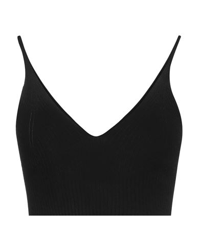 Philosophy Di Lorenzo Serafini Woman Top Black Size 6 Cashmere, Wool