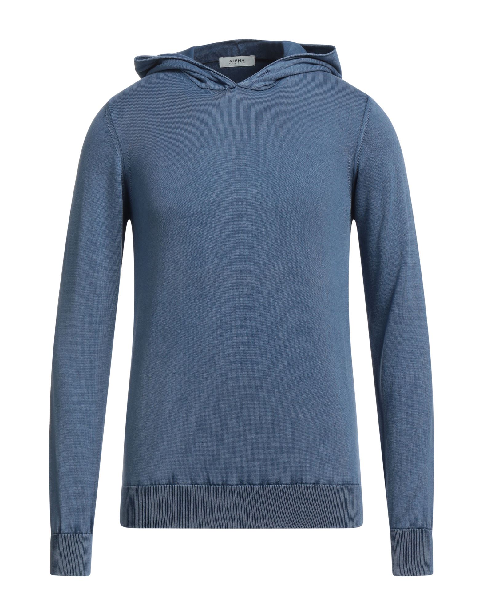Alpha Studio Sweaters In Slate Blue