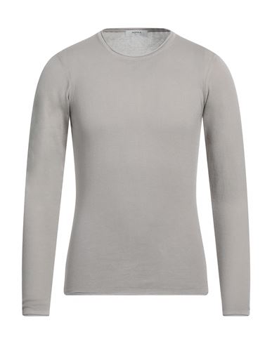 Alpha Studio Man Sweater Dove Grey Size 36 Cotton