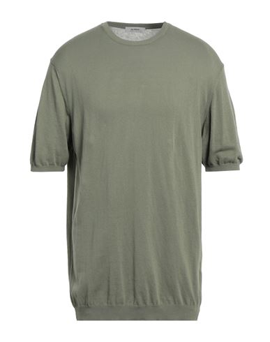 Alpha Studio Man Sweater Military Green Size Xxxl Cotton