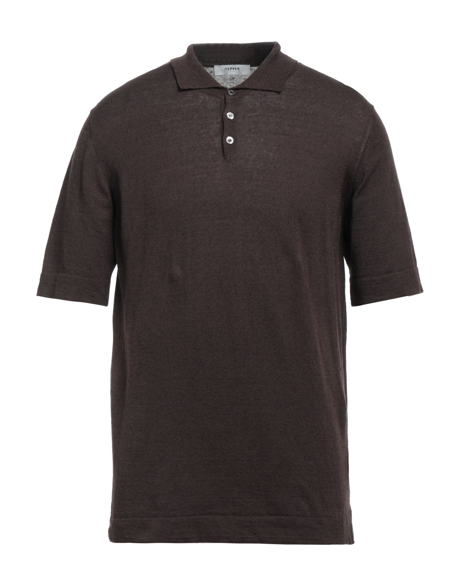 Alpha Studio Sweaters In Brown
