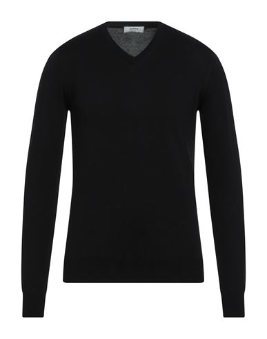 Alpha Studio Man Sweater Black Size 38 Cotton