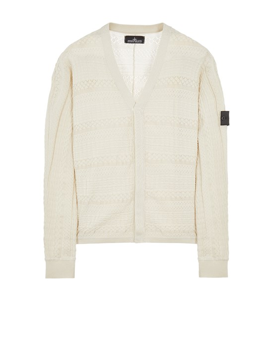STONE ISLAND SHADOW PROJECT 5132G JAPANESE ARAN CARDIGAN KNIT_CHAPTER 2
MERCERIZED COTTON Tricot Homme Givre