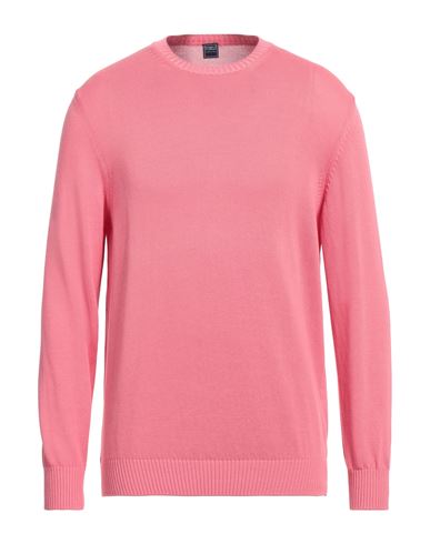 Fedeli Man Sweater Pink Size 46 Supima