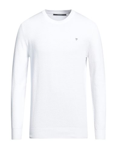 Fifty Four Man Sweater White Size Xxl Cotton