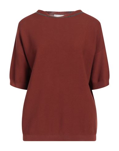 Pullover Damen Ziegelrot 32 Damen