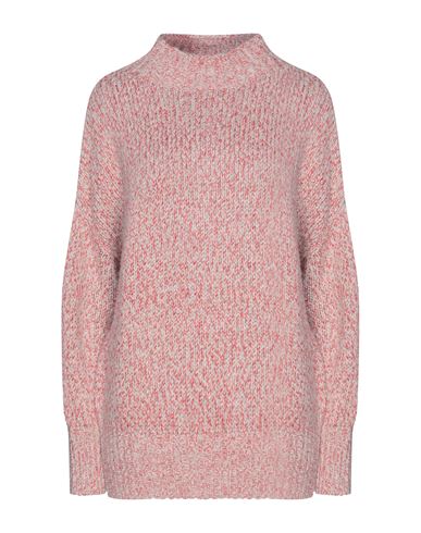 Woman Sweater Pastel pink Size M Cotton, Viscose, Metallic Polyester