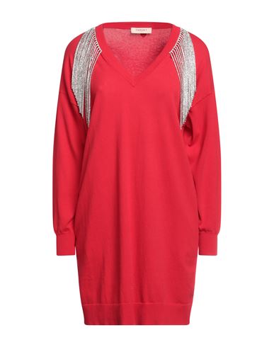 Mini-Kleid Damen Rot XS Damen