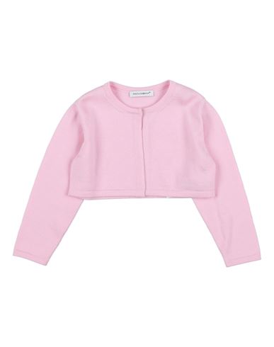 Dolce & Gabbana Babies'  Newborn Girl Wrap Cardigans Pink Size 3 Virgin Wool, Cashmere