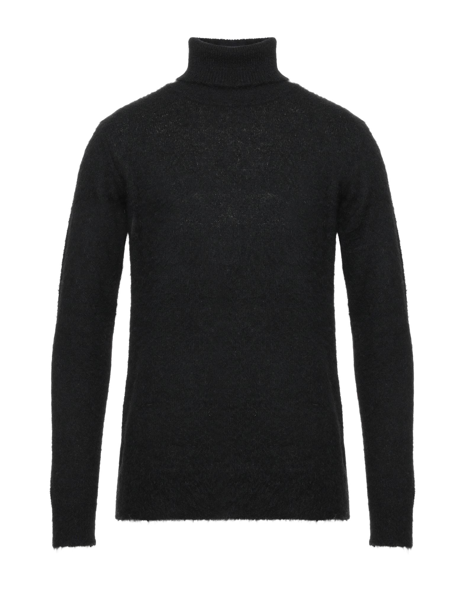 Grey Daniele Alessandrini Turtlenecks In Black