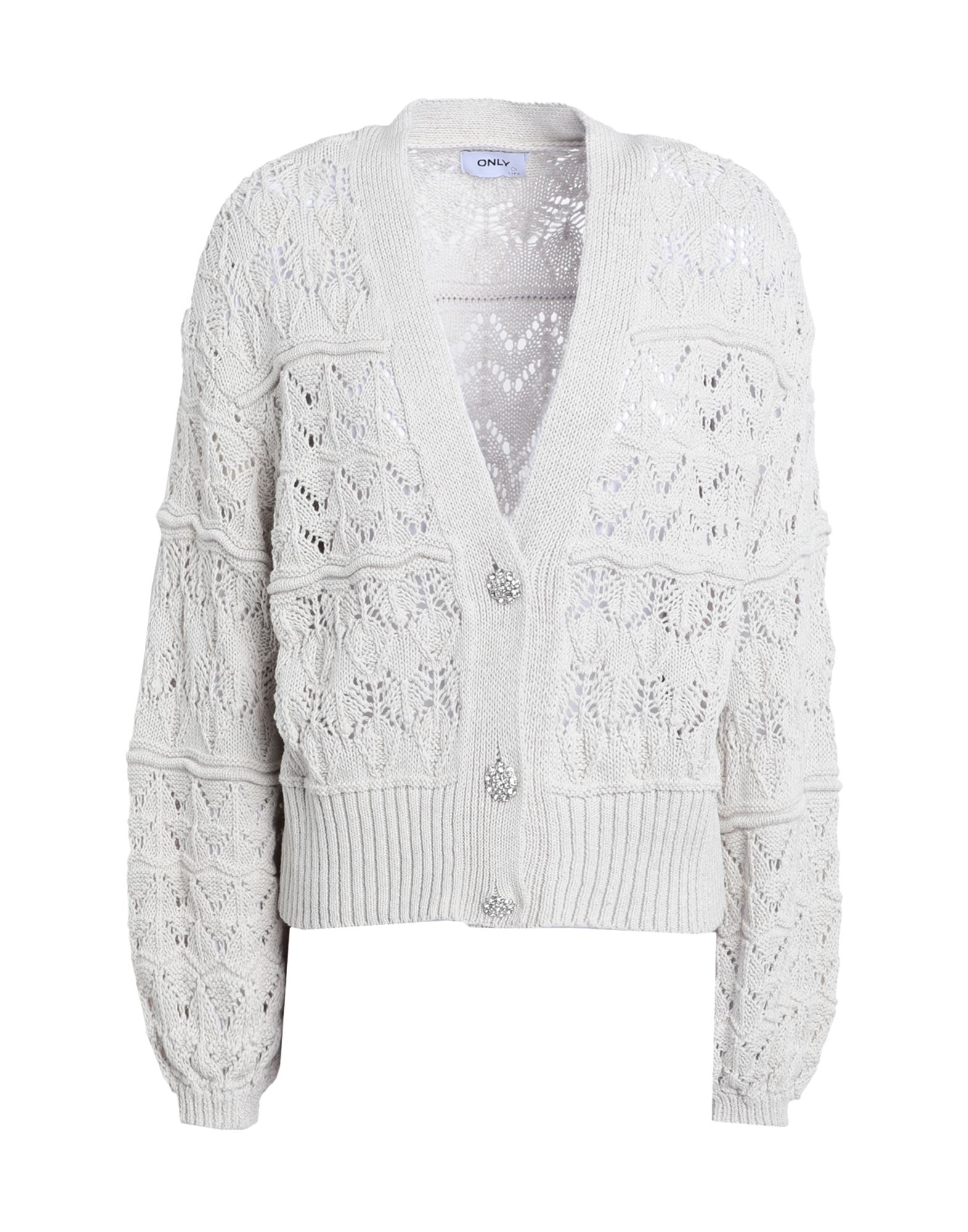 Only Cardigans In Light Grey ModeSens