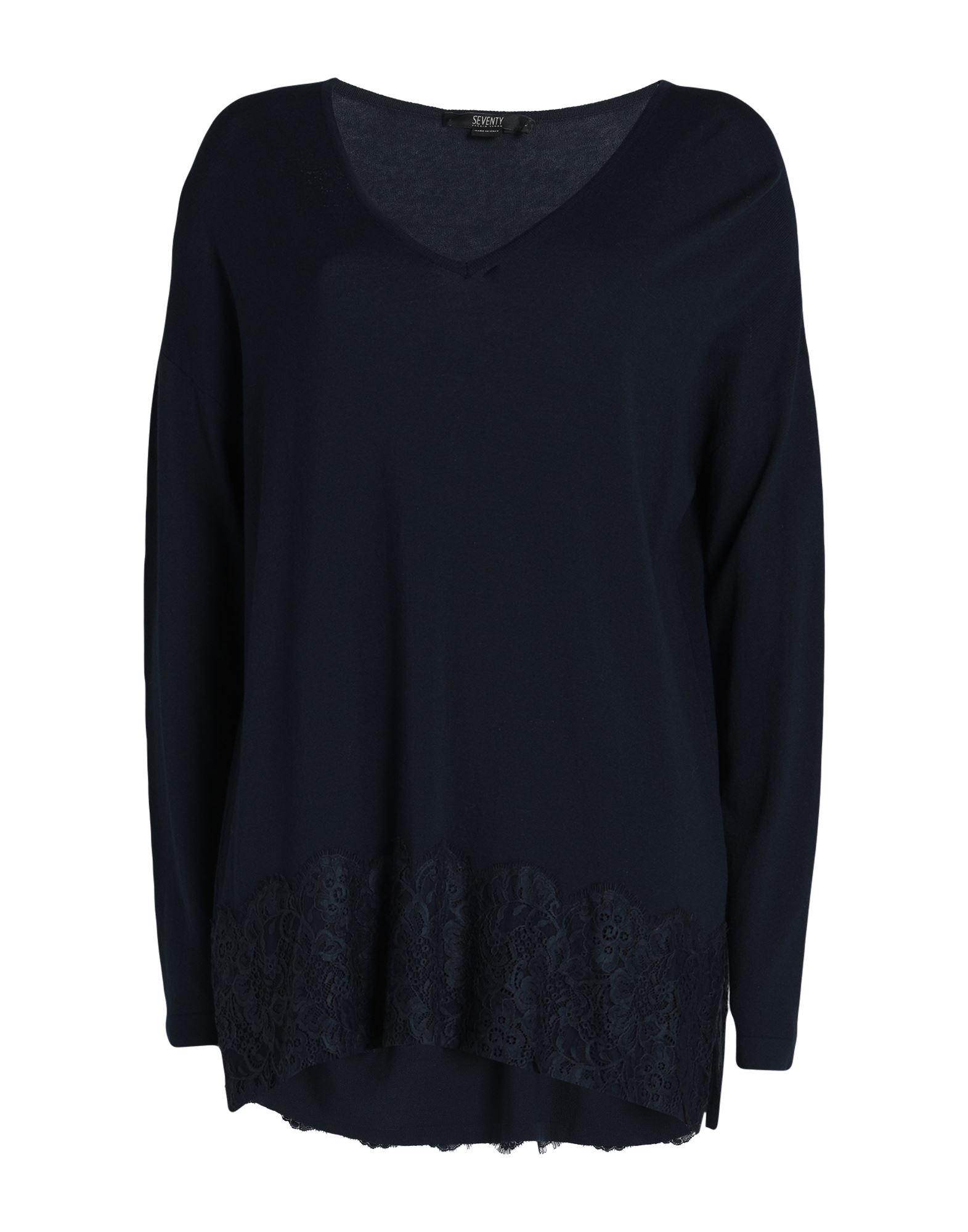 Seventy Sergio Tegon Sweaters In Dark Blue | ModeSens