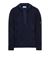1 of 4 - Sweater Man 508D3 STITCH IN MERCERISED COTTON/LINEN Front STONE ISLAND