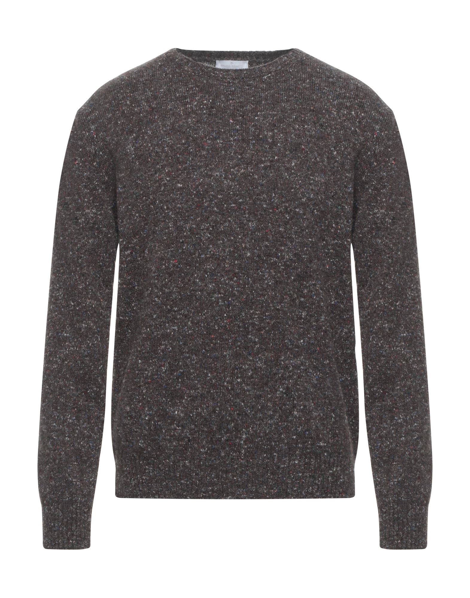 Bruno Manetti Sweaters In Dark Brown