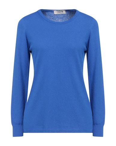 Shop Tsd12 Woman Sweater Bright Blue Size L Wool, Viscose, Polyamide, Cashmere