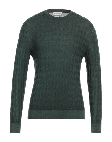 Ballantyne Man Sweater Dark Green Size 48 Wool