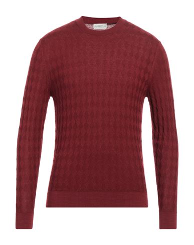 Ballantyne Man Sweater Brick Red Size 44 Wool