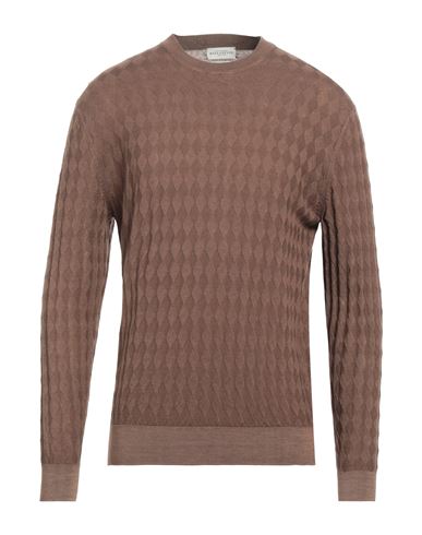 Ballantyne Man Sweater Brown Size 44 Wool