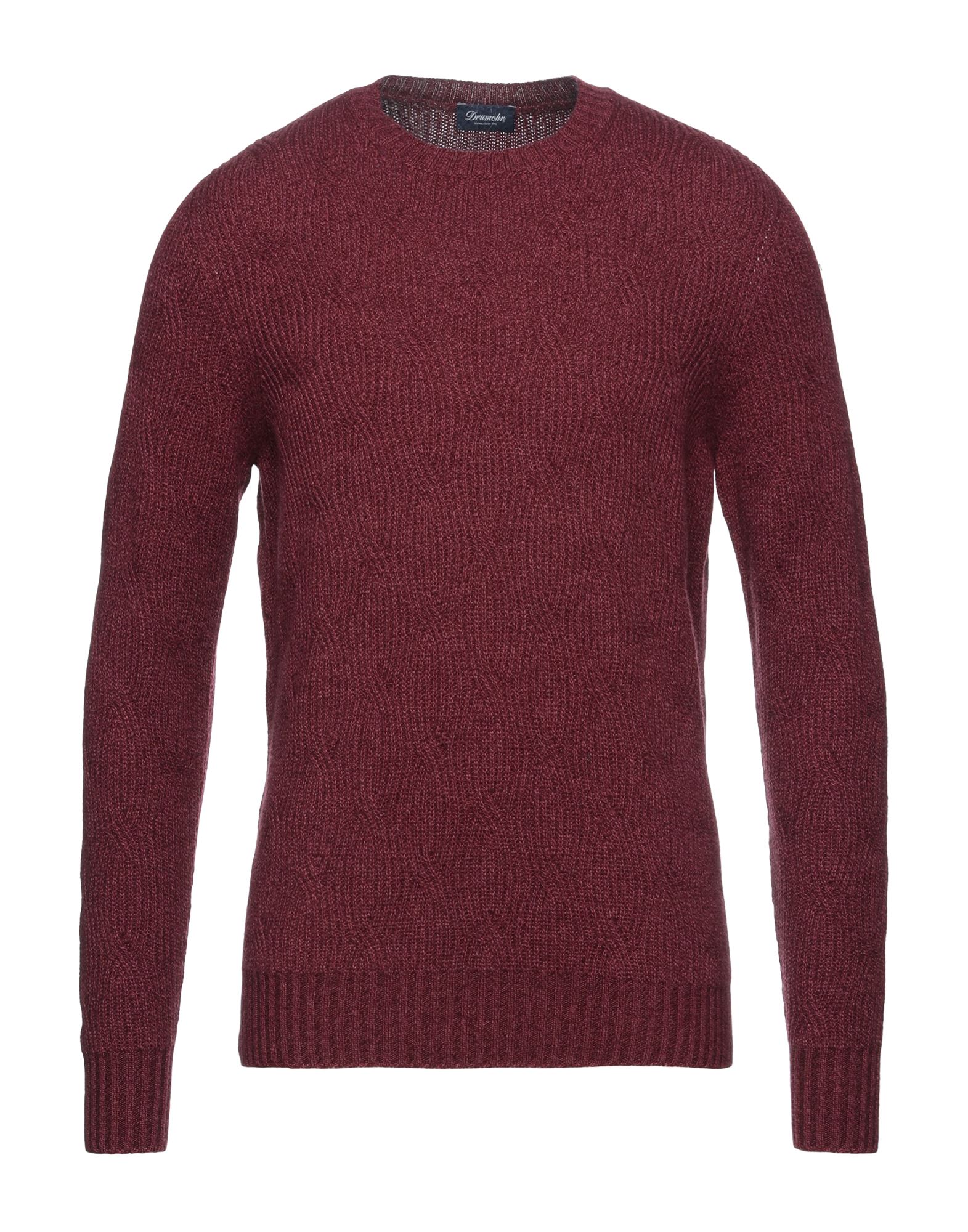 Drumohr Sweaters In Maroon