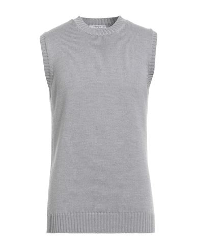Kangra Man Sweater Light Grey Size 42 Merino Wool