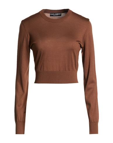 DOLCE&GABBANA Pullover Damen Dunkelbraun 32,34,36 Damen