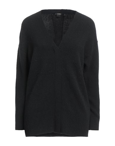 Seventy Sergio Tegon Woman Sweater Black Size 4 Wool, Acrylic, Polyamide, Elastane