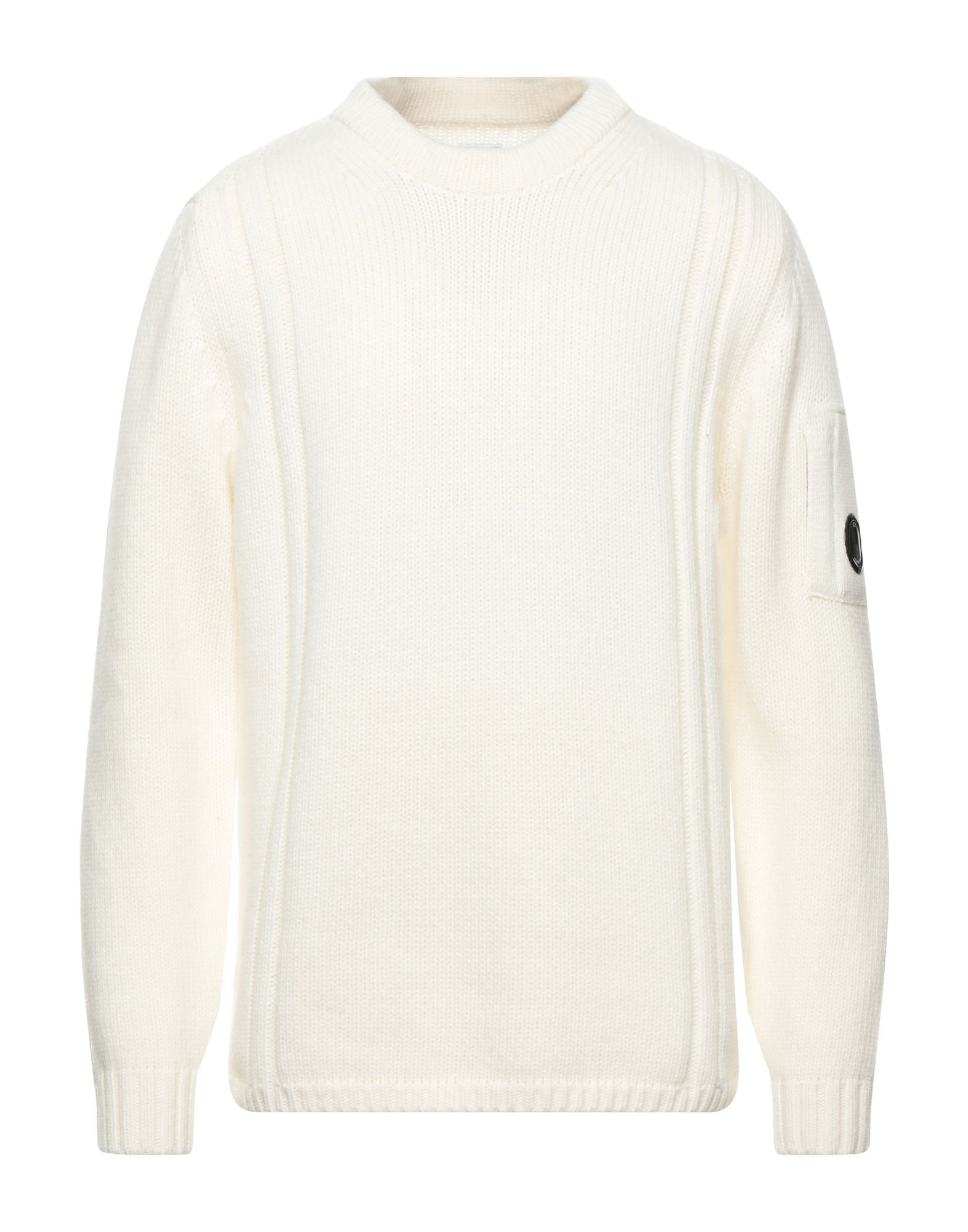 C.p. Company Sweaters In White