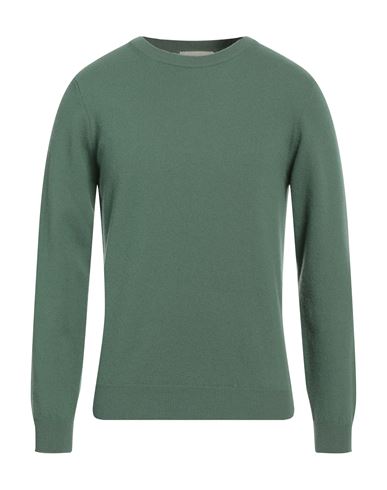 Wool & Co Man Sweater Sage Green Size L Merino Wool