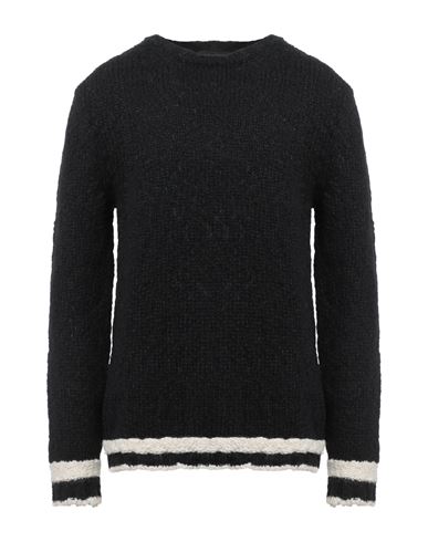 Alpha Studio Man Sweater Black Size 42 Acrylic, Alpaca Wool, Polyacrylic, Merino Wool
