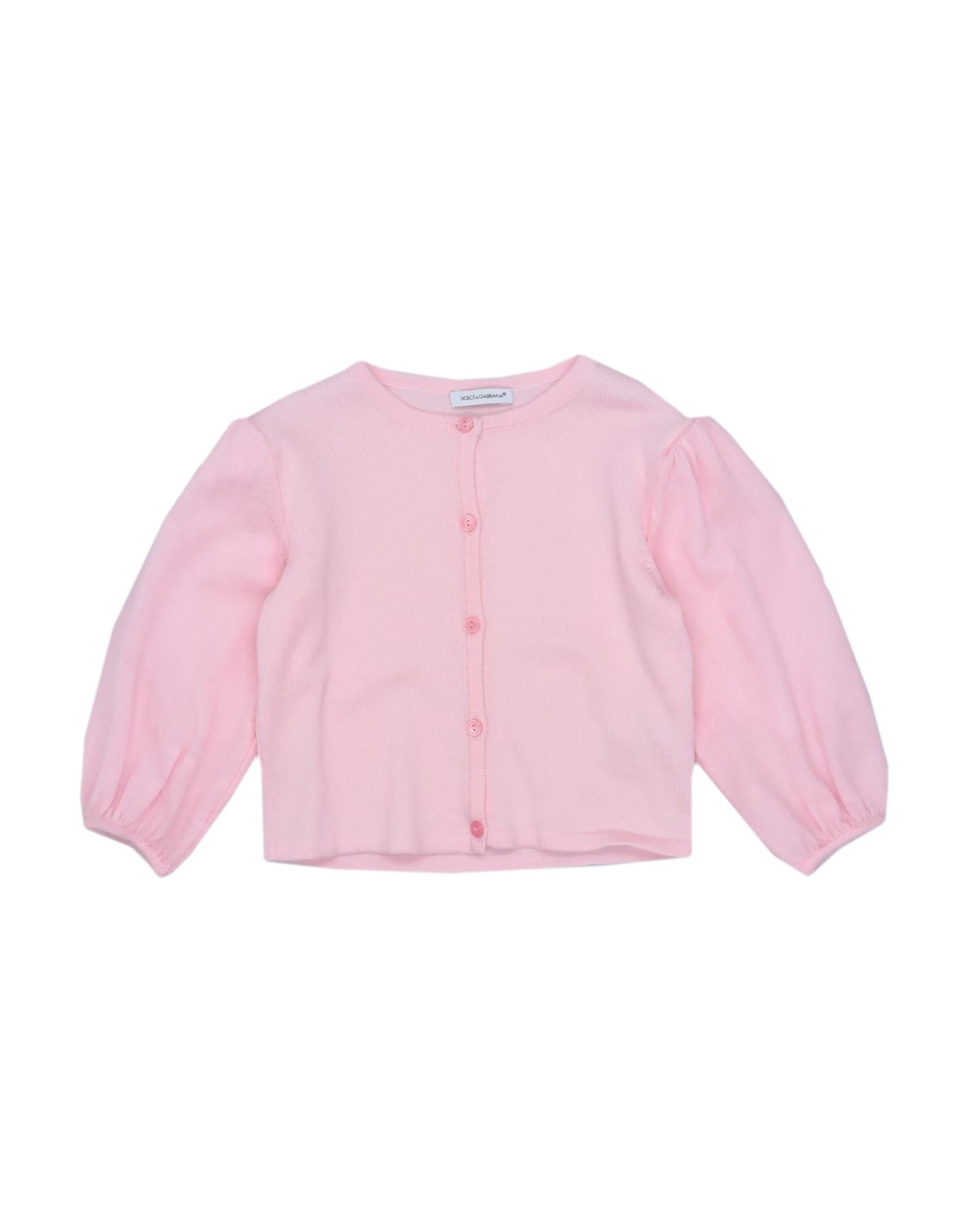 Dolce & Gabbana Kids'  Toddler Girl Cardigan Pink Size 4 Virgin Wool, Polyamide