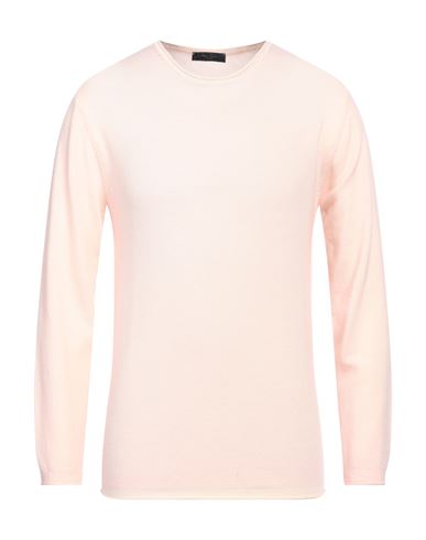 Daniele Fiesoli Man Sweater Light Pink Size 3xl Merino Wool