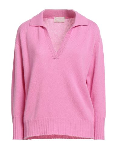 Drumohr Woman Sweater Fuchsia Size Xs Cashmere In Pink