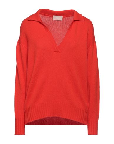 Drumohr Woman Sweater Red Size M Cashmere