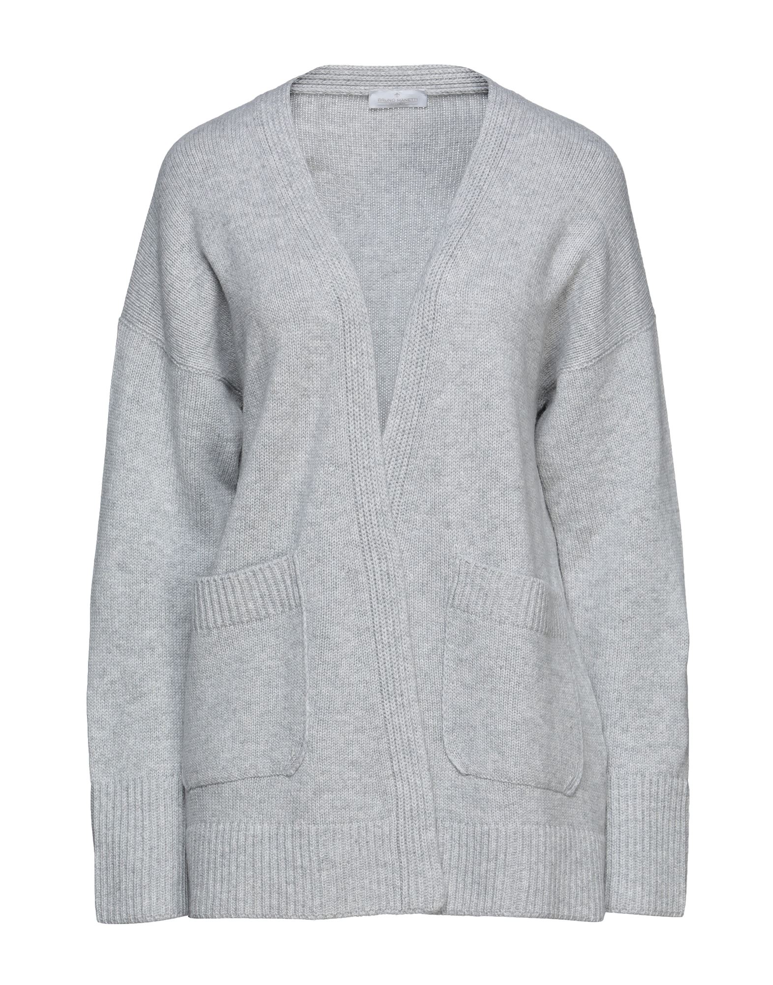 Bruno Manetti Cardigans In Light Grey | ModeSens